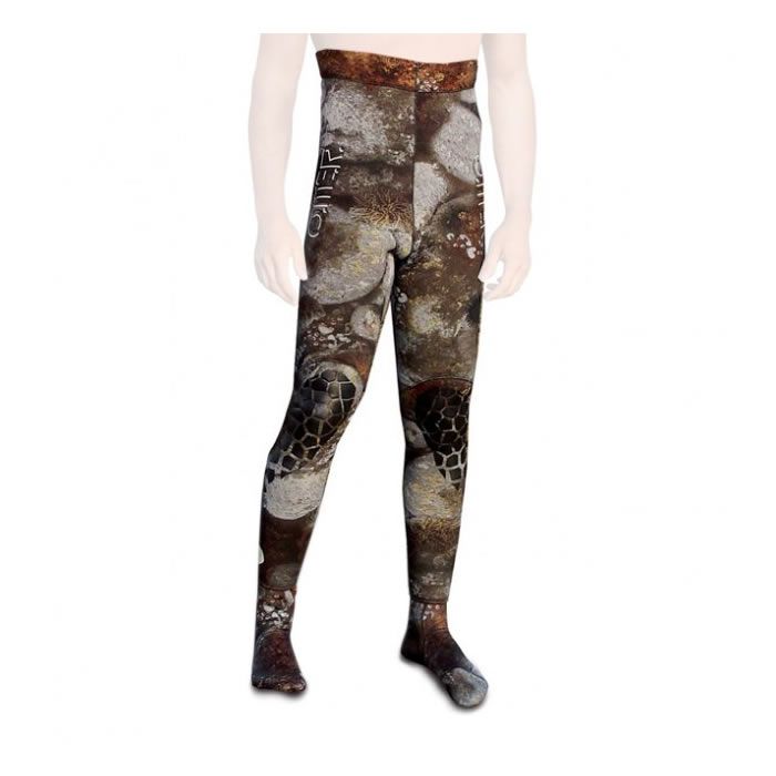 Omer 5mm Mix 3D Camouflage Spearfishing Wetsuit Pants Camo Bottoms