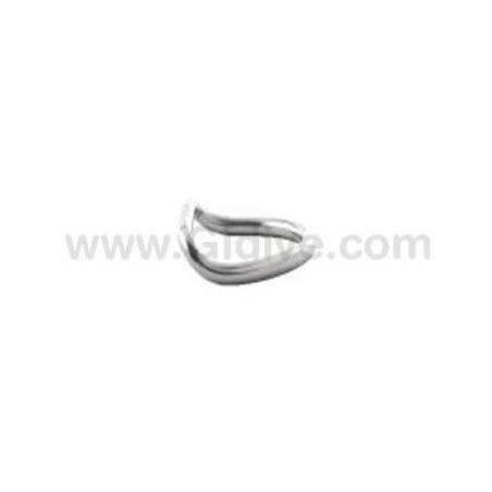 OMS Anilla D Doblada 5cm Inox