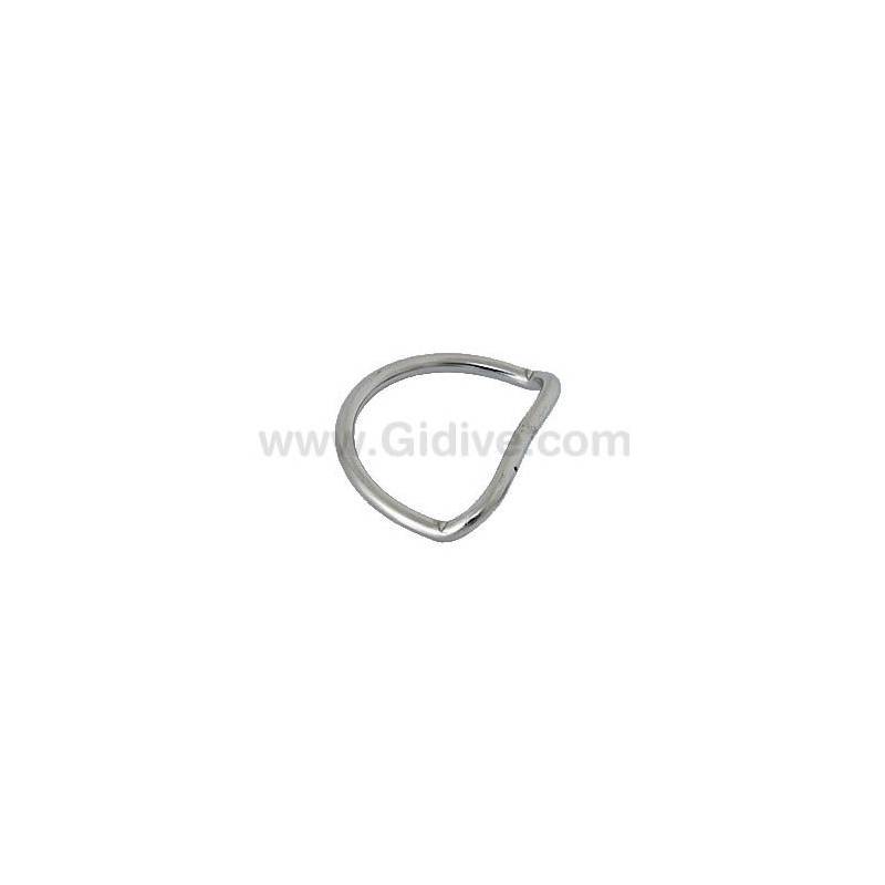 DTD Anilla D Doblada 5cm Inox