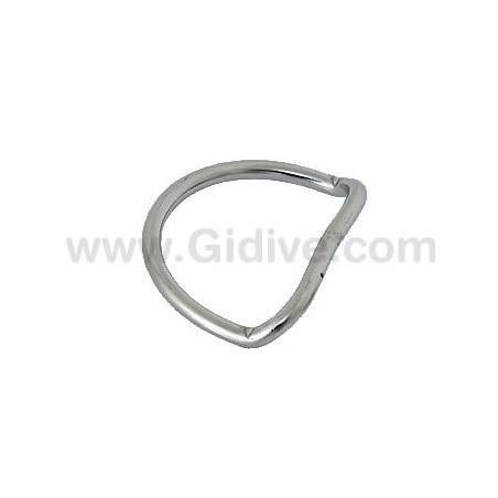 DTD Anilla D Doblada 5cm Inox