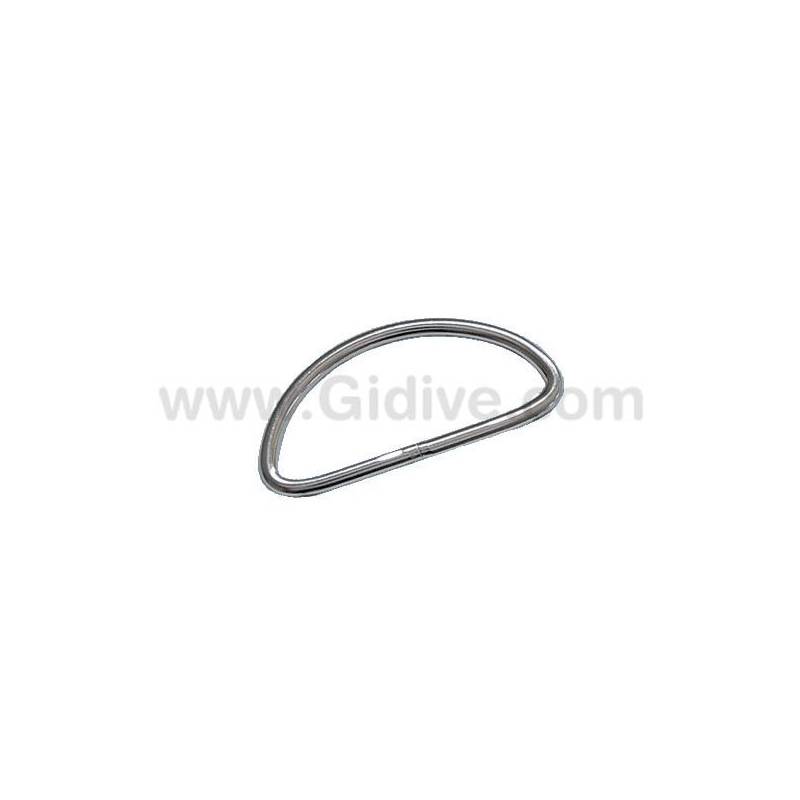 DTD Anilla D Bajo Perfil 5cm Inox