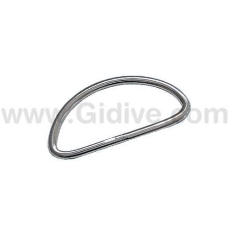 DTD Anilla D Bajo Perfil 5cm Inox