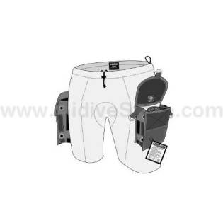 XS Scuba Neoprene Shorts with Pockets