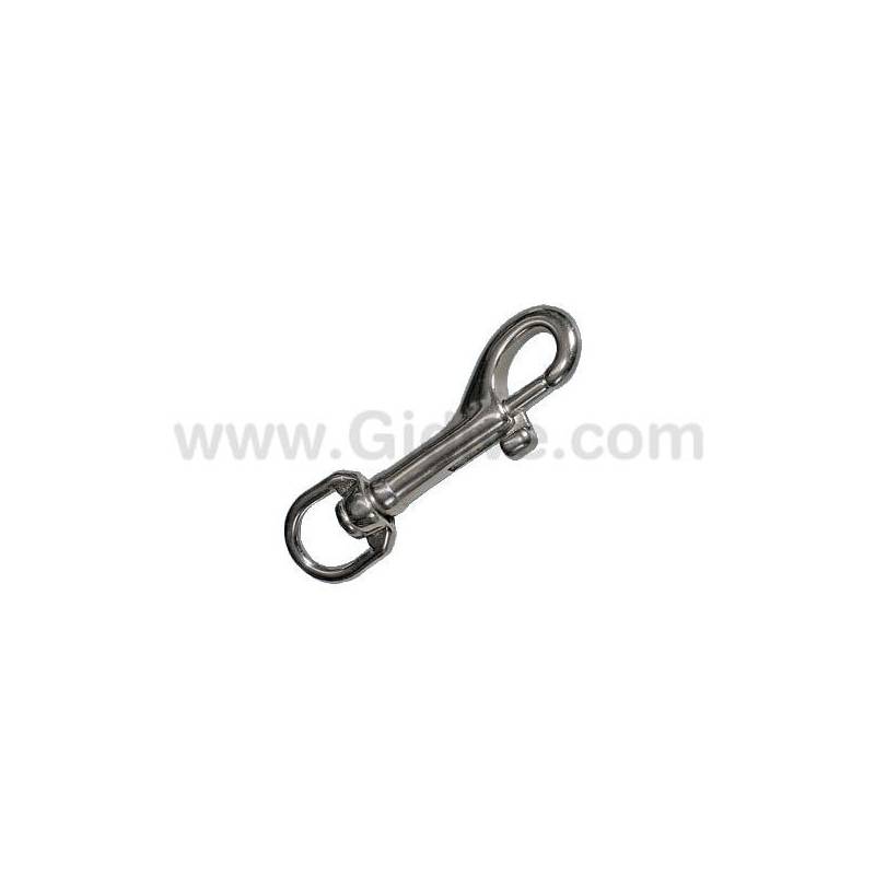DTD Mosquetón Inox con Anilla Small