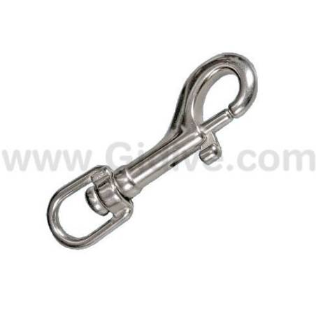 DTD Mosquetón Inox con Anilla Medium