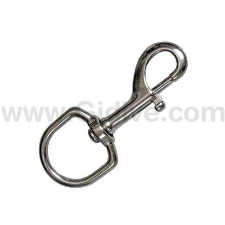 DTD Mosquetón Inox con Anilla Large