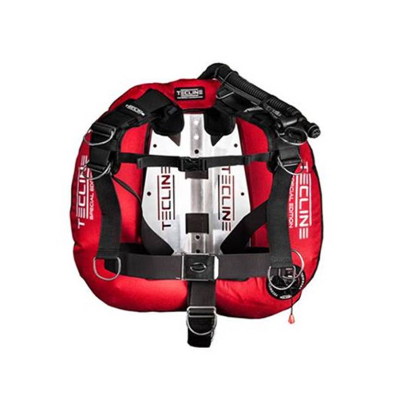 Tecline Pack Donut 22 Red with Comfort Harness