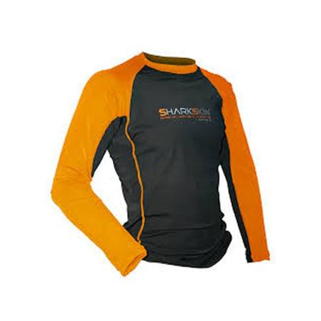 Sharkskin Camiseta Rapid Dry Manga Larga Orange