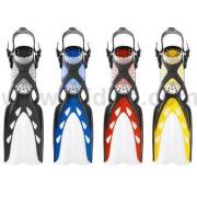 Open Heel Fins